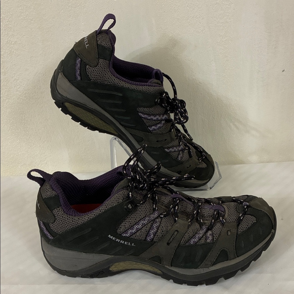 Merrell Siren Sport Vibram Trail Hiking Shoes - Women's Size 8 Purple